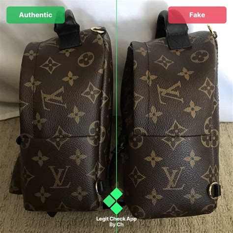 how to spot fake louis vuitton backpack nameplate|is louis vuitton a scam.